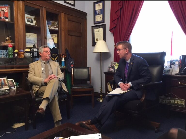 Meeting with Congressman Derek Kilmer in D.C. as President of the State’s Cities Association, advocating for our communities.